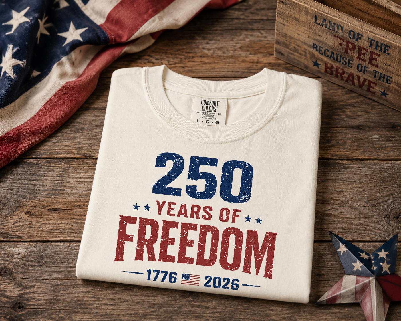 250 Years of Freedom Tee