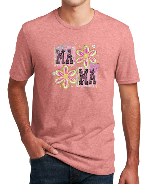 Retro Floral Mama