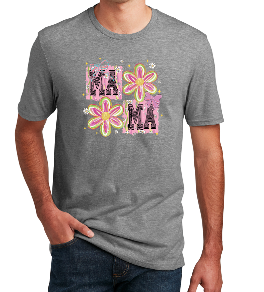 Retro Floral Mama