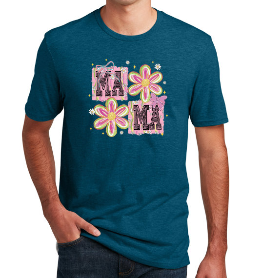 Retro Floral Mama