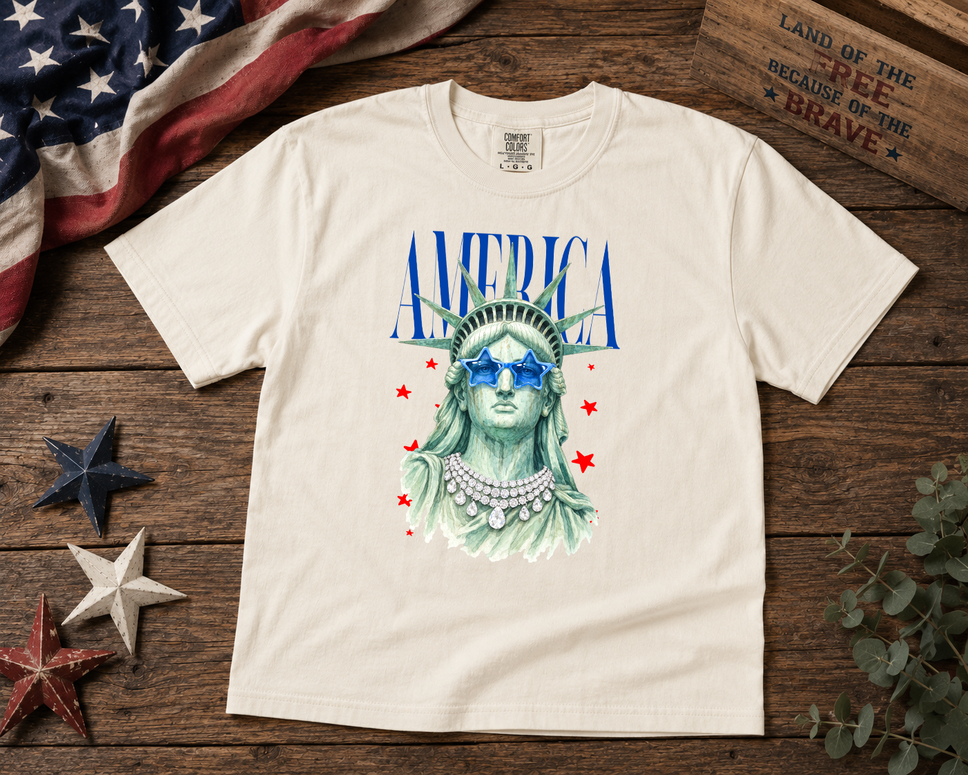 Vogue Liberty Graphic Tee
