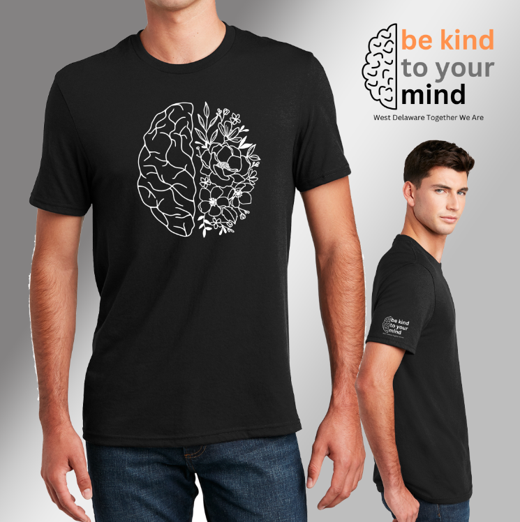 Floral Brain Tee - WD Together We Are