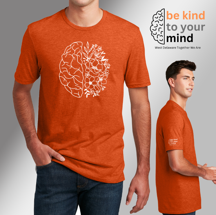 Floral Brain Tee - WD Together We Are