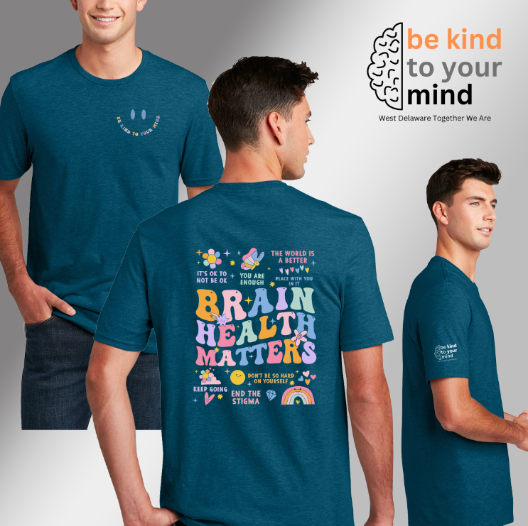 Be Kind To Your Mind Tee - WD Together We Are
