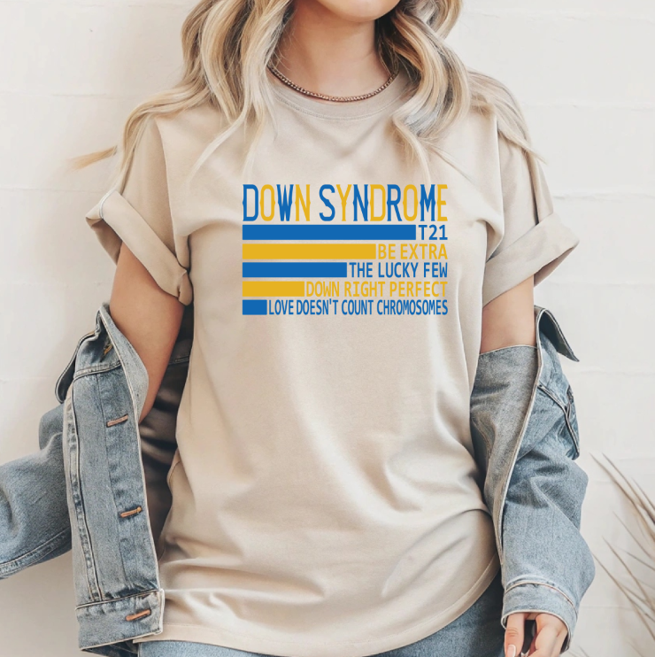 T21 Be Extra - Down Syndrome Awareness Tee