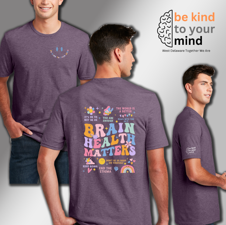 Be Kind To Your Mind Tee - WD Together We Are