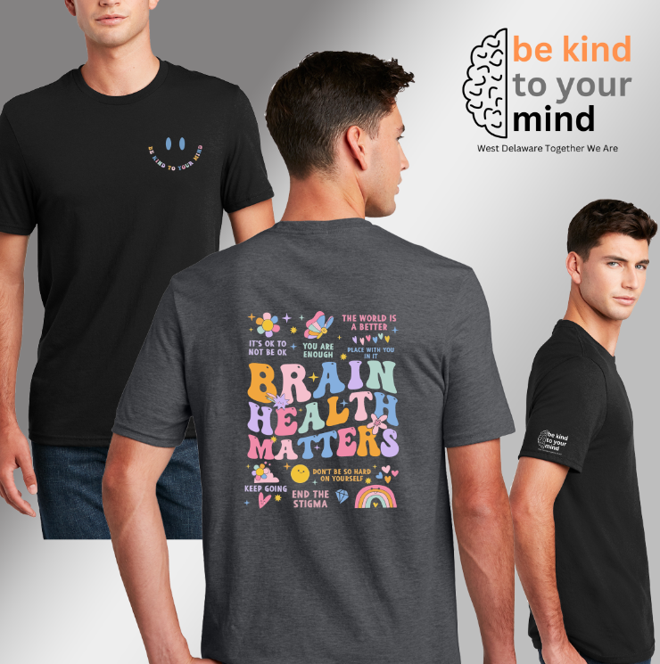 Be Kind To Your Mind Tee - WD Together We Are