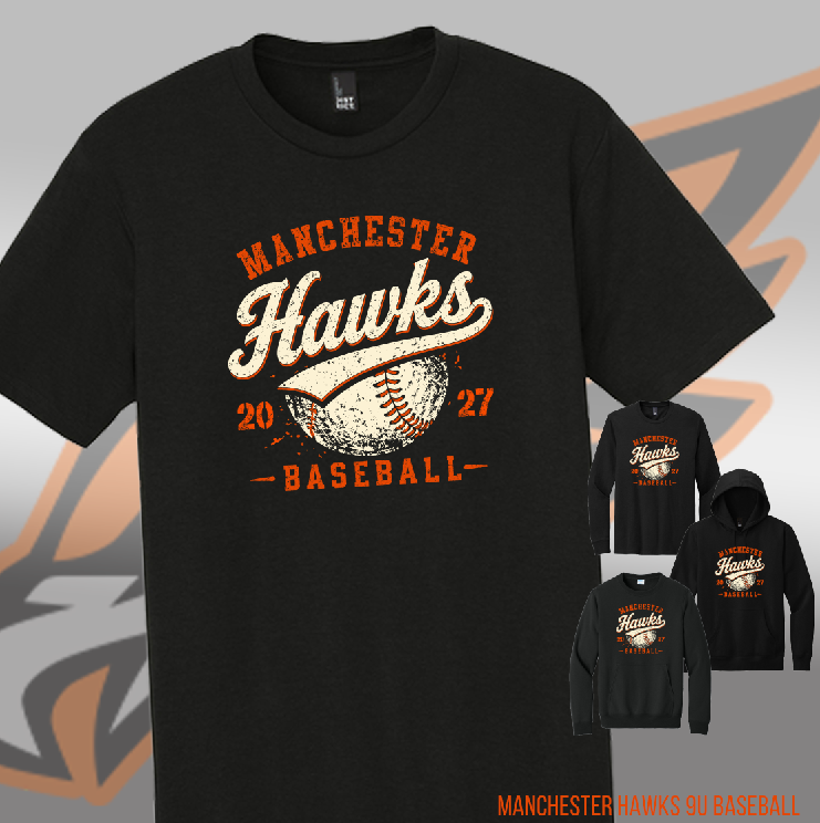 Manchester Hawks Baseball Apparel - 4