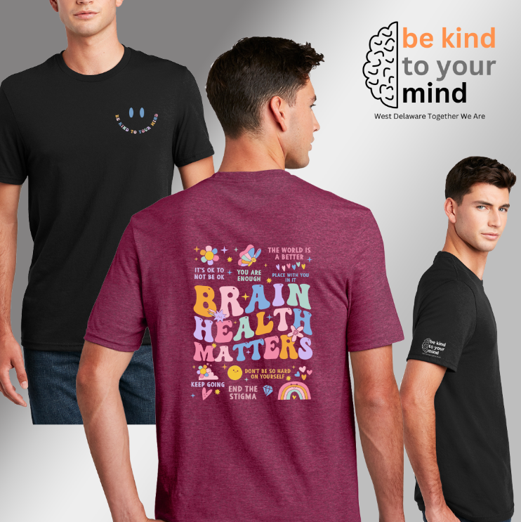 Be Kind To Your Mind Tee - WD Together We Are