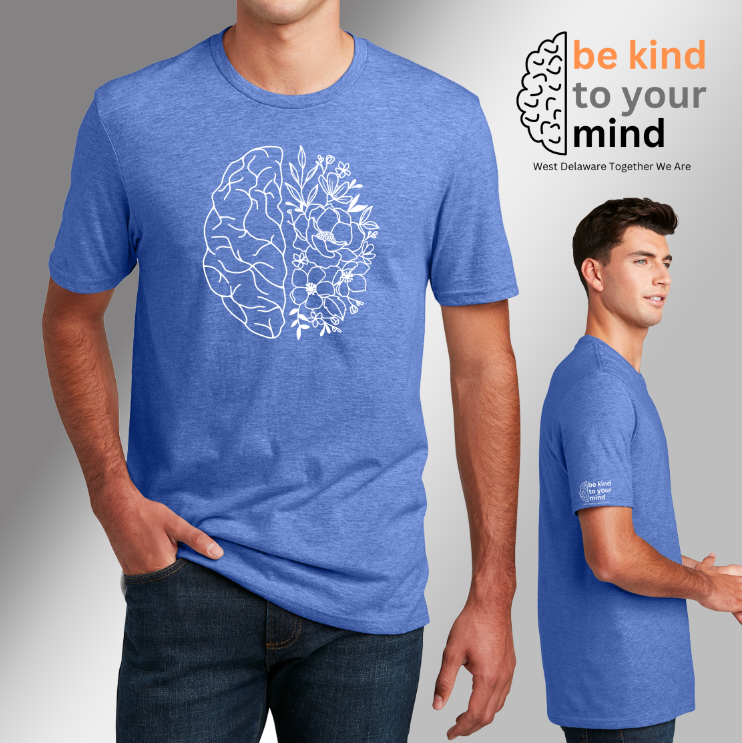 Floral Brain Tee - WD Together We Are
