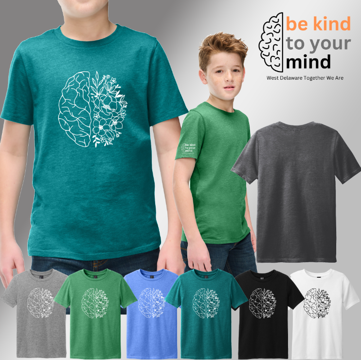 YOUTH Floral Brain Tee - WD Together We Are