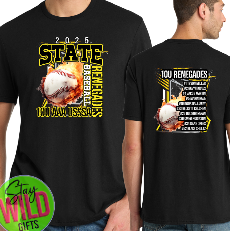 Renegades State Playoff Tees