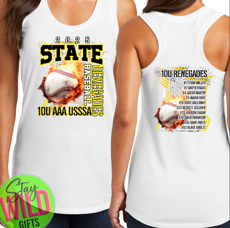 Renegades State Playoff Tees