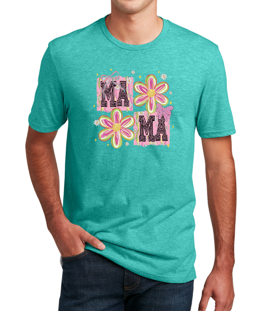 Retro Floral Mama