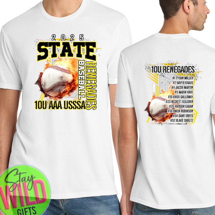 Renegades State Playoff Tees