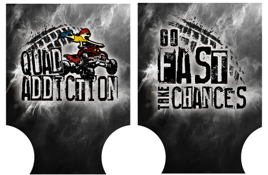 Quad Addiction Koozie