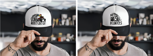 Quad Addiction Trucker Hat
