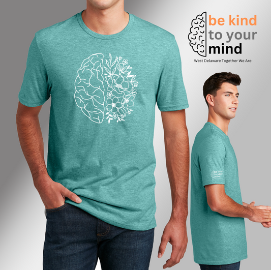 Floral Brain Tee - WD Together We Are