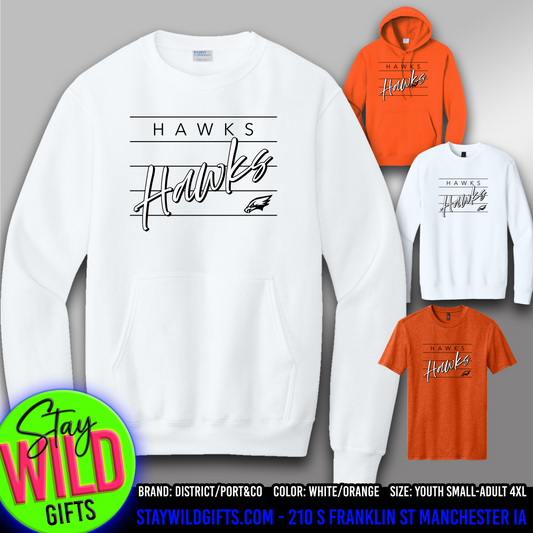 WD Hawks Notebook Apparel