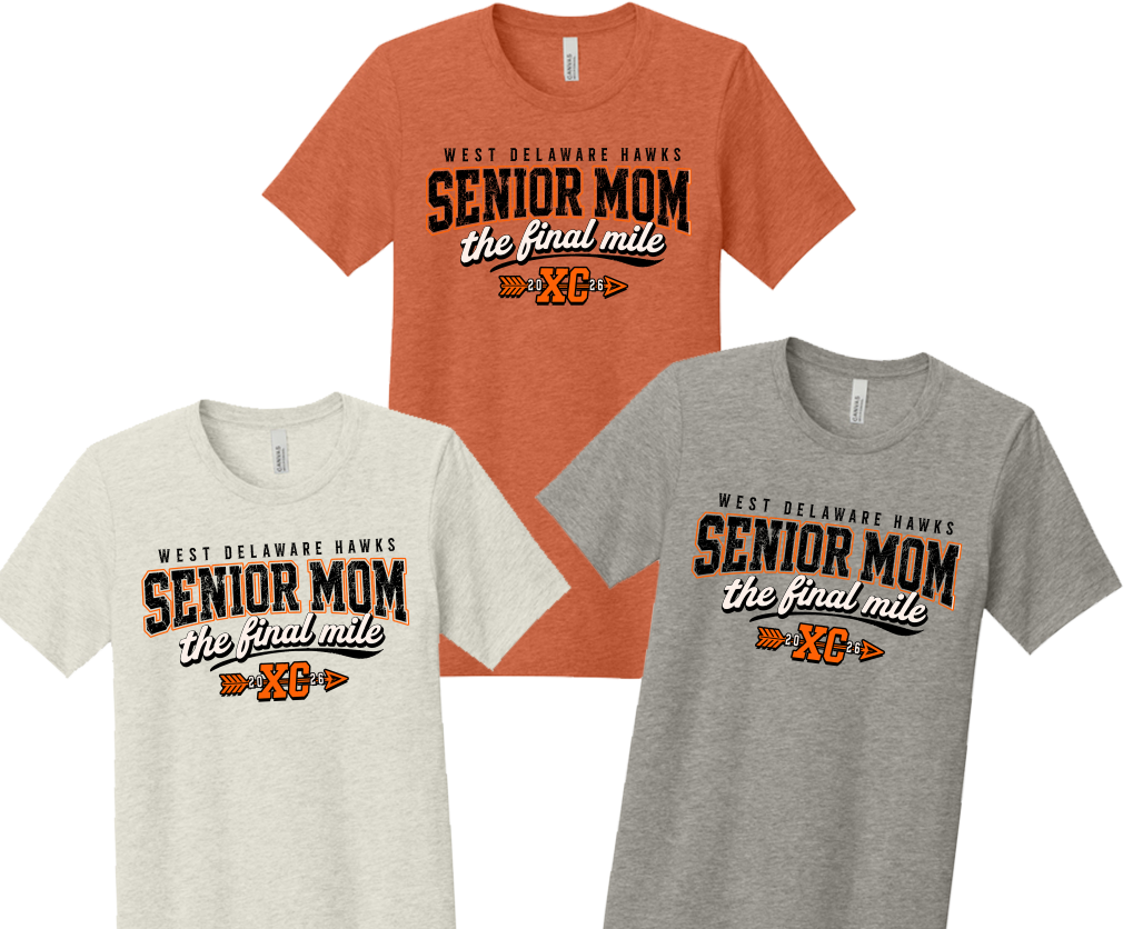 2026 Cross Country Senior Mom Tee